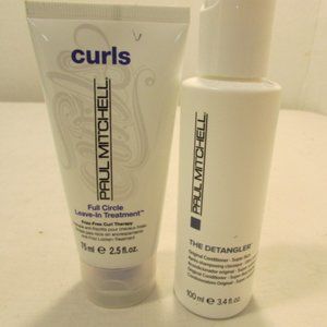 Paul Mitchell Curls Leave-In Treatment and Detangler Set